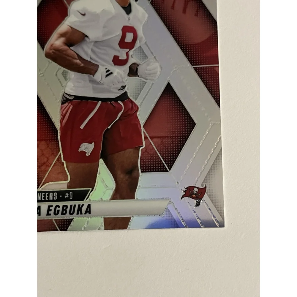 Emeka Egbuka Rookie Card Tampa Bay Buccaneers Panini Mosaic NFL